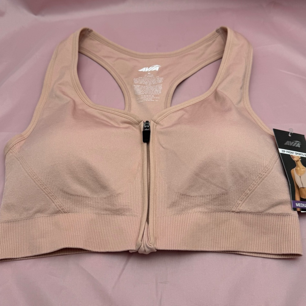 Avia Women's Sports Bra in Light Pink